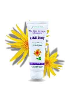 Gel réfrigérant Arnicadol Phytomédica - Gel de massage cryo à l'Arnica
