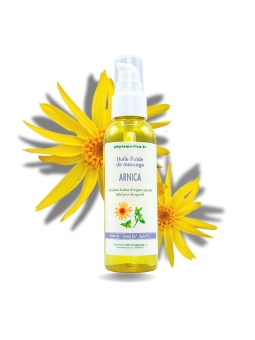 Huile fluide arnica Phytomédica - huile de massage arnica