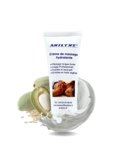 Crème de massage hydratante Anilyne - Massage professionnel